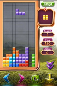 Игра тетрис для Android