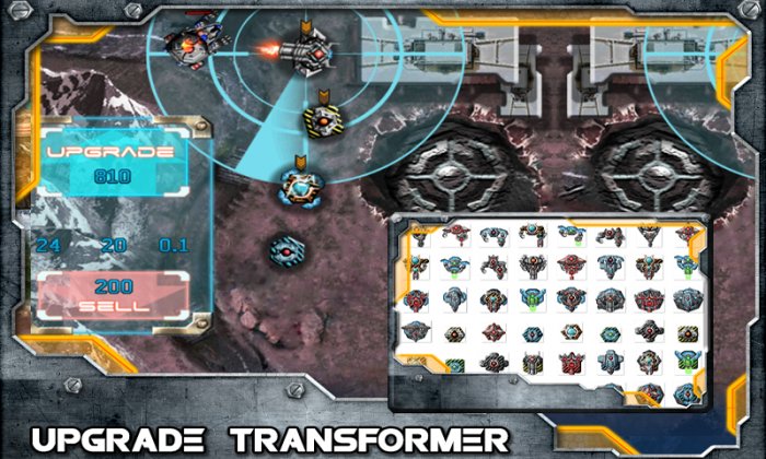 Скачать взломанную версию игры Galaxy Defense 2: Transformers v 1.0.0.3.