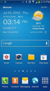 Android Погода & Часы виджет