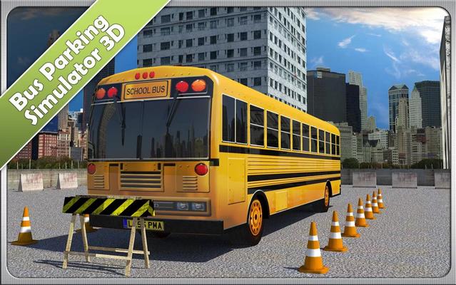 Bus Parking Simulator 3D - Парковка автобусов