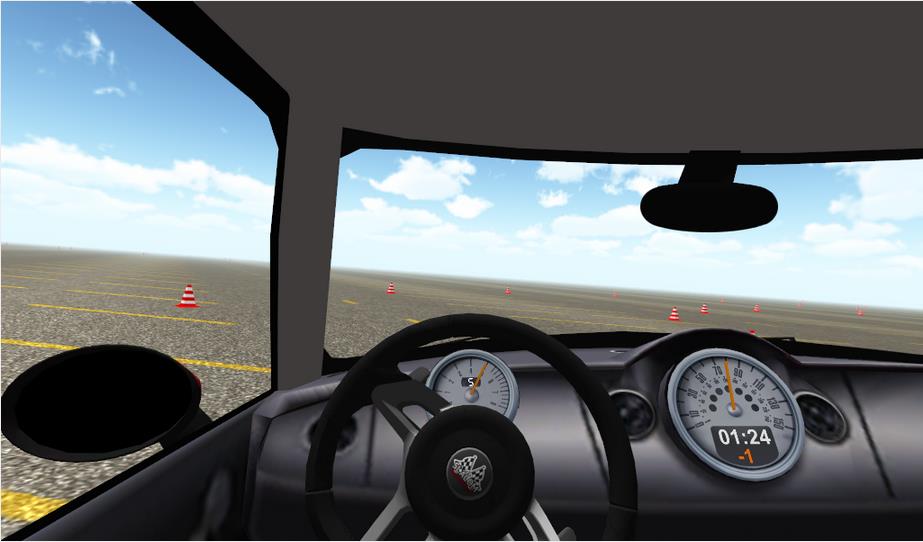 Slalom Racing Simulator на Андроид