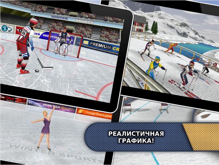 Игра Winter Sports на Андроид Скачать