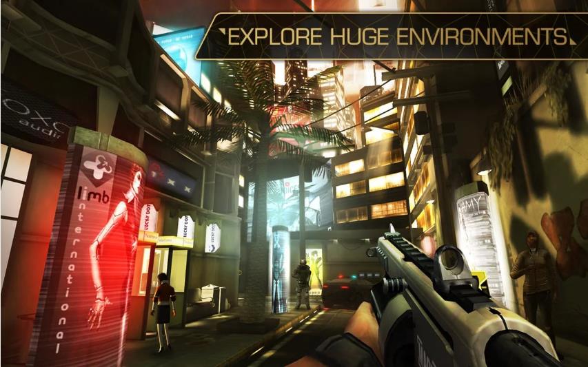 Deus Ex: The Fall на Андроид