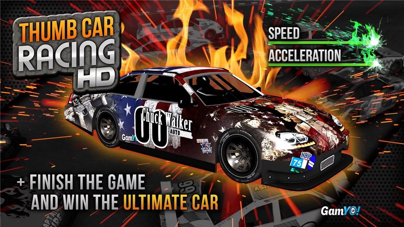 Thumb Car Racing на Андроид
