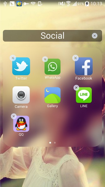 Cool Launcher iOS 7 flat style