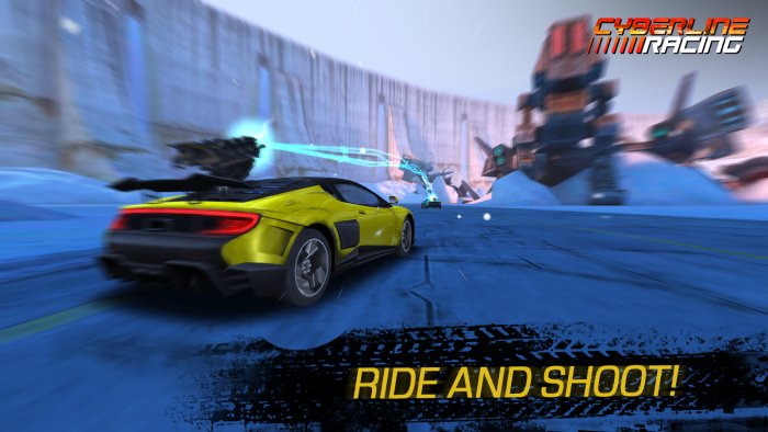 Скачать Cyberline Racing на Андроид